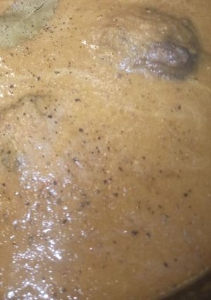Una foto de Carrillada de Cerdo en Salsa con Patatas