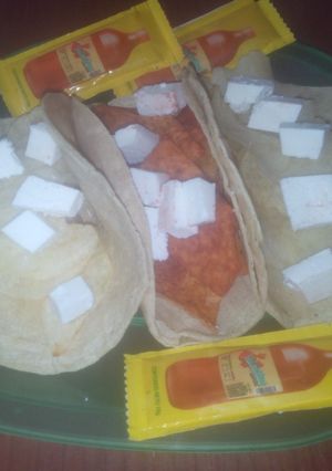 Una foto de Tacos futboleros #tacoscookpad