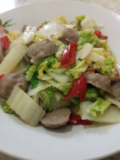 Foto resep Tumis sawi putih bakso