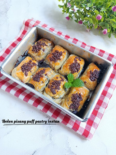 Foto resep Bolen pisang puff pastry instan