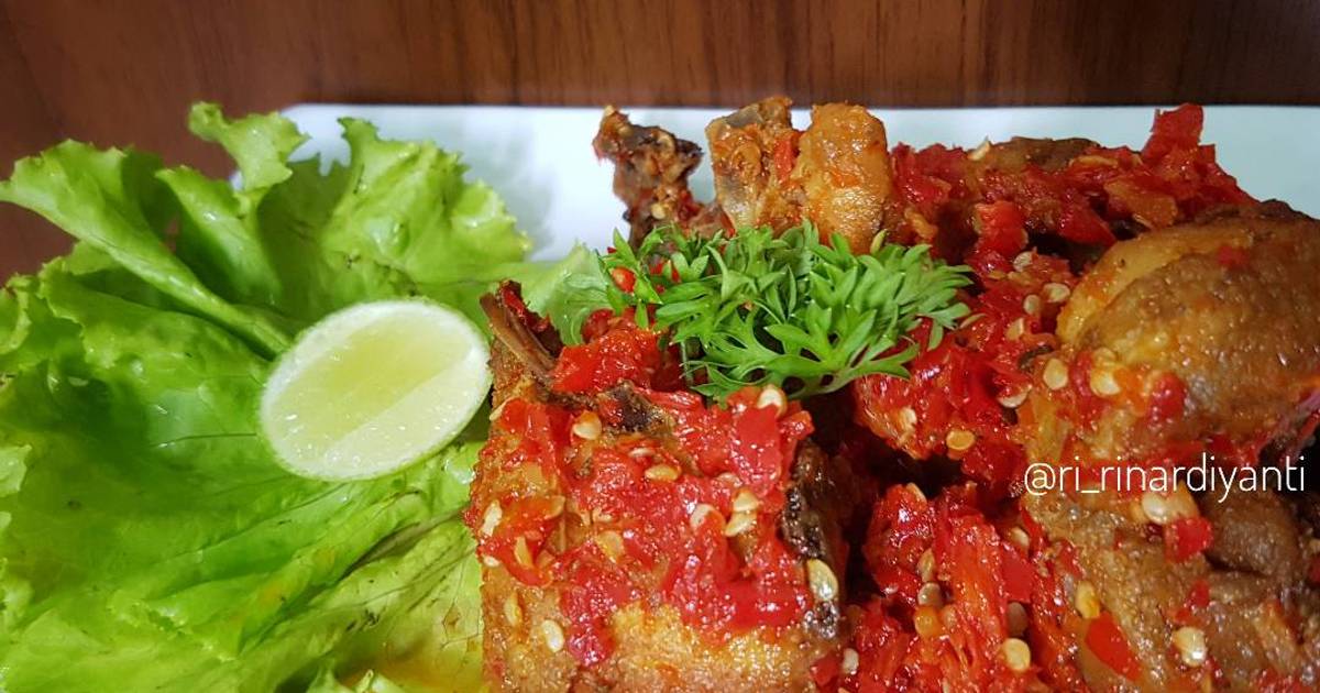 Resep 50. Ayam Goreng Balado Oleh Mommy Nadhifa - Cookpad