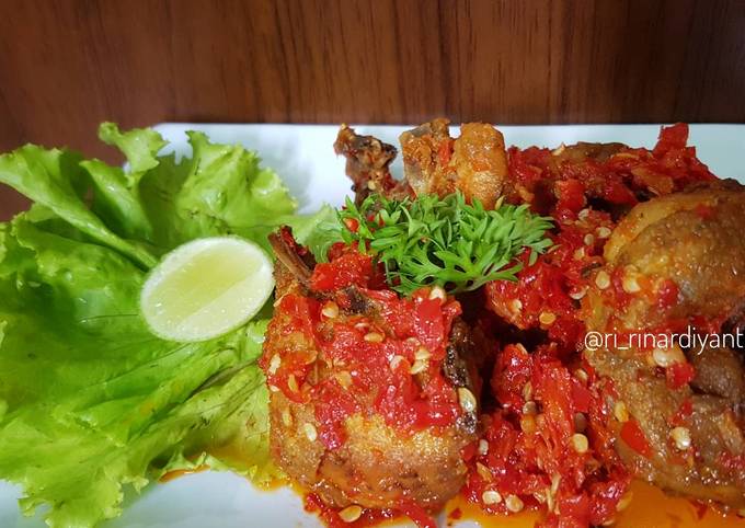 50. Ayam Goreng Balado