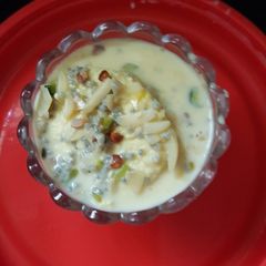 A picture of Kulfi falooda rasmalai (dhara Kitchen recipe).