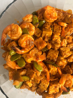 Foto resep Petai udang tempe bumbu balado