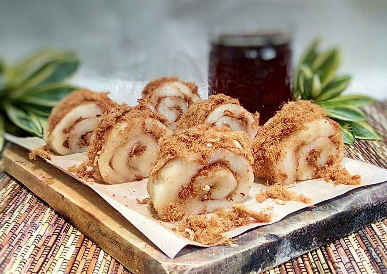 Resep Mochi Gulung Isi Abon