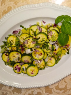 Zucchini - Salat, gekocht Rezepthauptbild