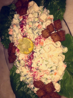 صورة لوصفة سلطة المكرونه 😍🎀