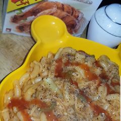A picture of Tikka maggie macaroni.
