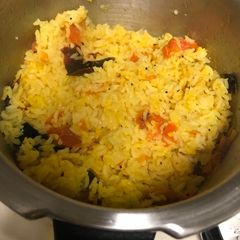 A picture of Satvik daal khichadi.