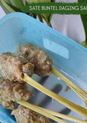 Foto resep Sate Buntel Daging Sapi