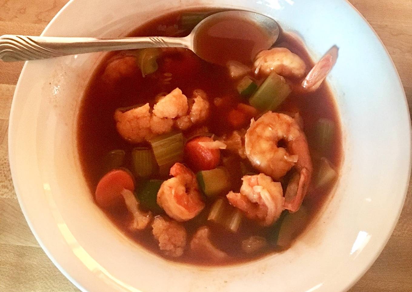 Caldo de camarón 🍤
