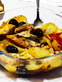Una foto de Pollo al horno en bolsita 5 👌