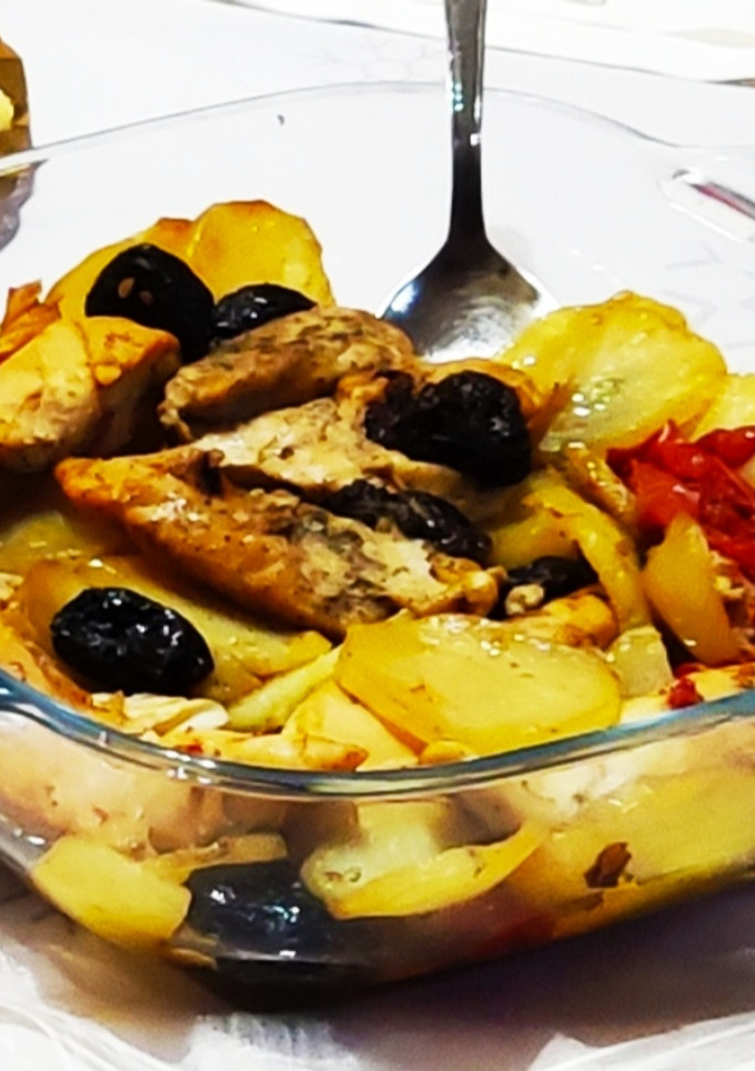 Una foto de Pollo al horno en bolsita 5 👌