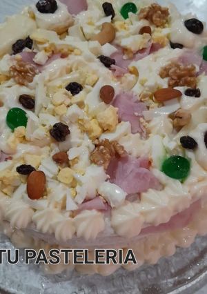 Una foto de Torta salada agridulce. GRACE