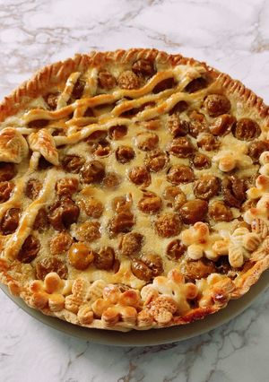 Une photo de Tarte aux mirabelles