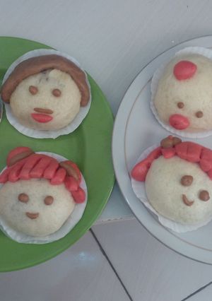 Foto resep Bakpao karakter