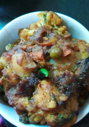 কড়াই গাঠি কচু(kadai gathi kochu recipe in Bengali) রেসিপির প্রধান ছবি