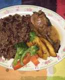 Rice and beans 🇨🇷🥥🏝