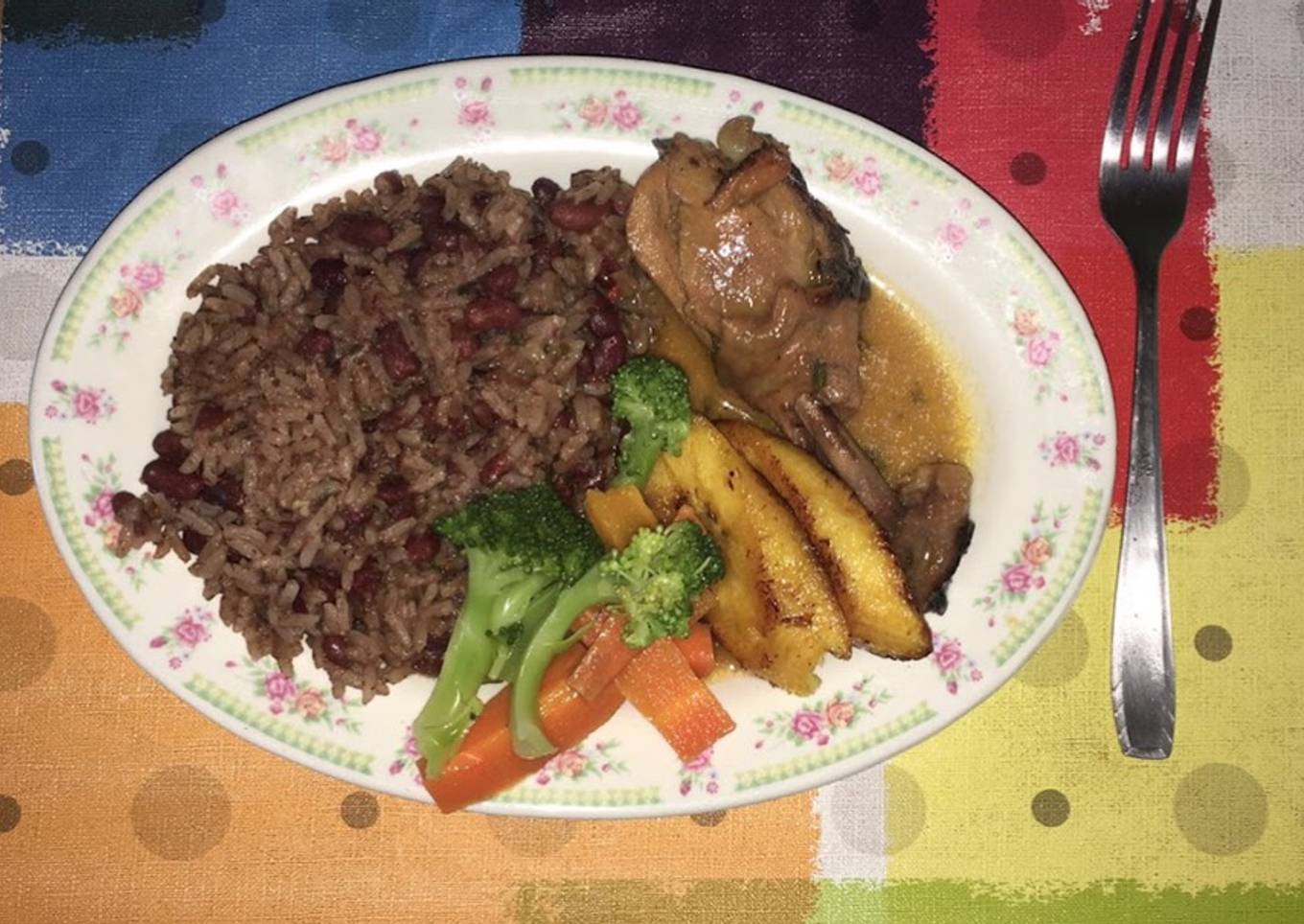 Rice and beans 🇨🇷🥥🏝