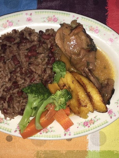 Una foto de Rice and beans 🇨🇷🥥🏝