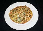 Una foto de tortilla de espinacas