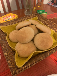 Una foto de Pan amasado