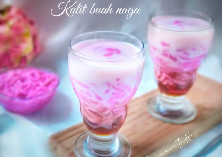 Easiest Way To Prepare Delicious Es Cendol Kulit Buah Naga