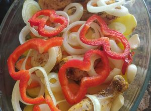 Una foto de Jamóncitó de pollo al horno