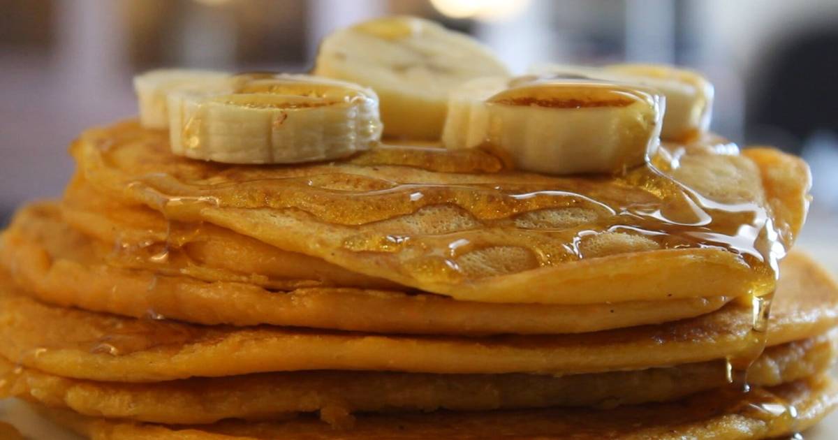 😉 Pancakes veganos de avena y zanahoria 👉 Recetas desayunos veganos