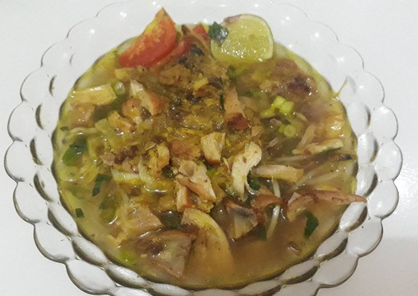 Soto Ayam Kuah Bening