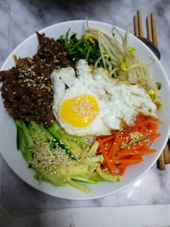 Foto resep Bibimbab(nasi campur korea)