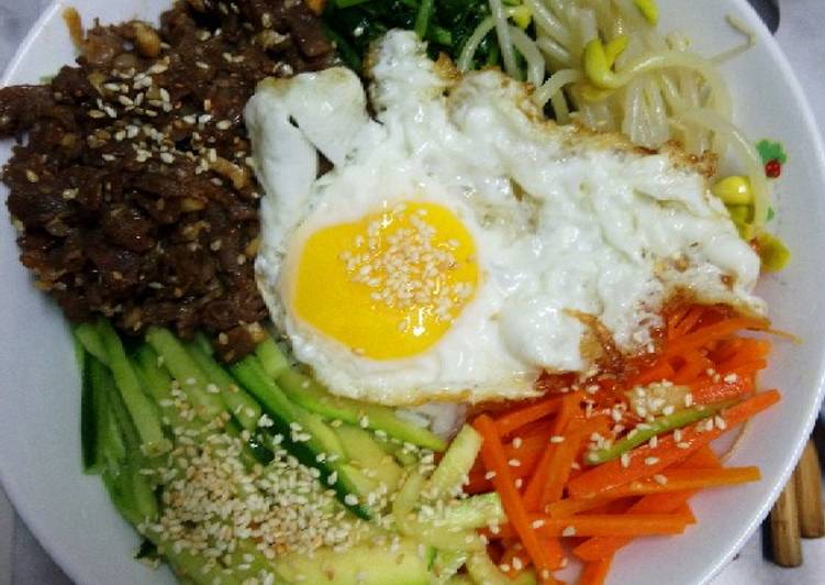 Bagaimana Menyiapkan Bibimbab(nasi campur korea) , Lezat
