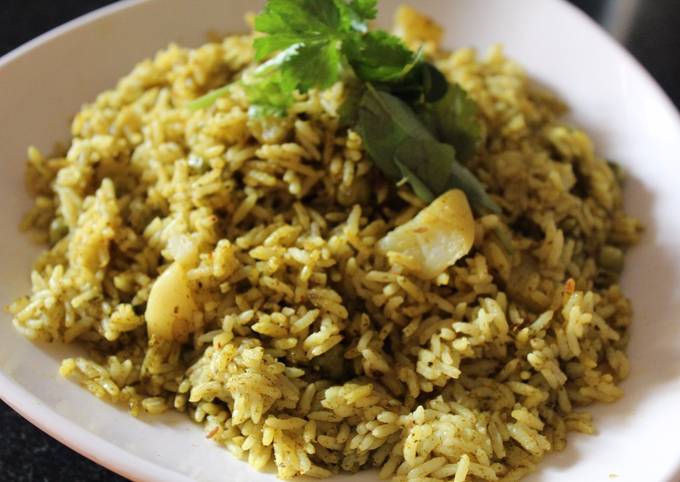 Healthy Coriander Rice/Green leafy Vegetable Rice