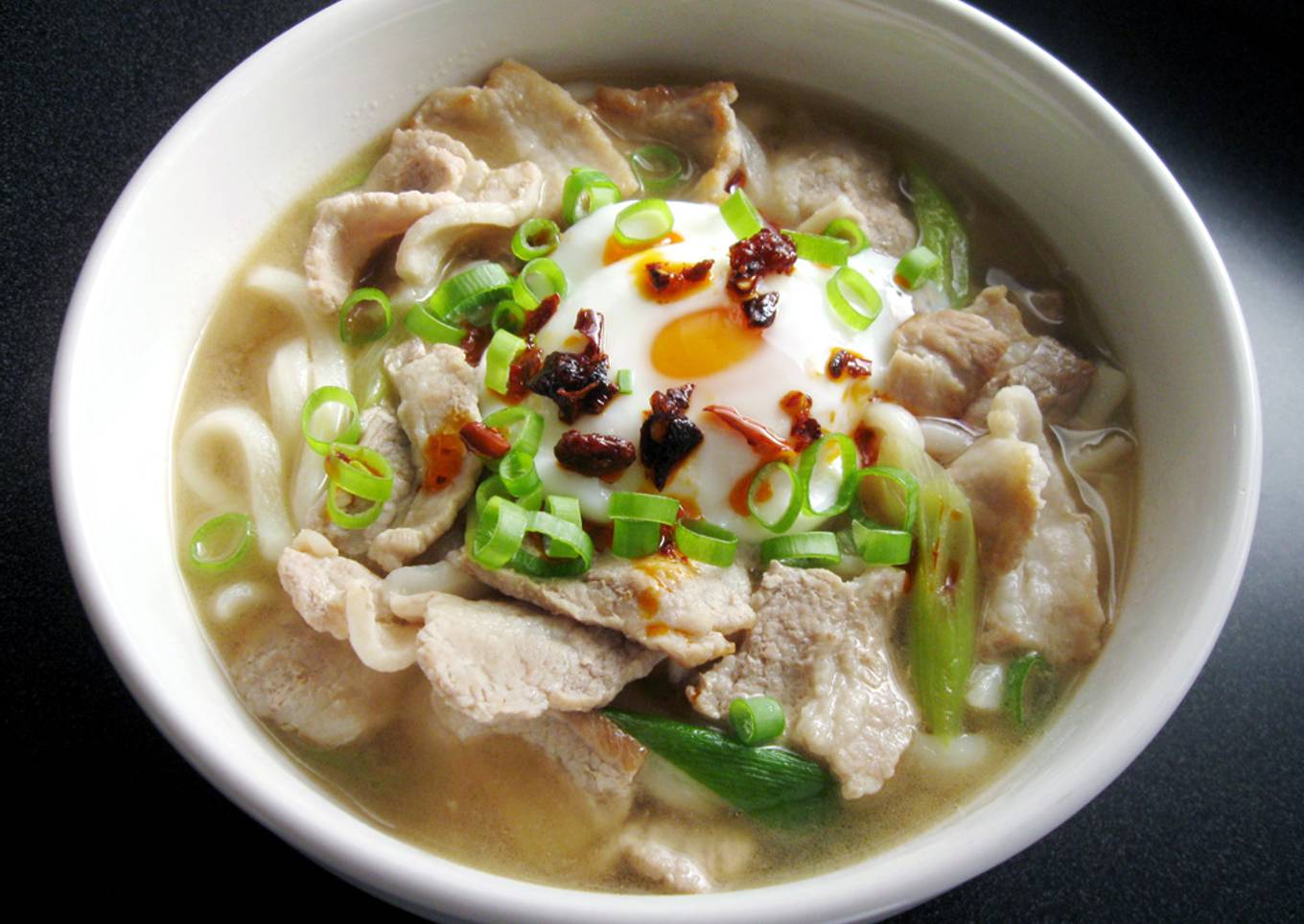 Pork Belly Udon Soup