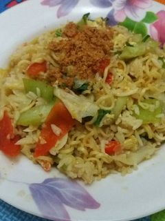Foto resep Nasi kuah mawut ala anak kos