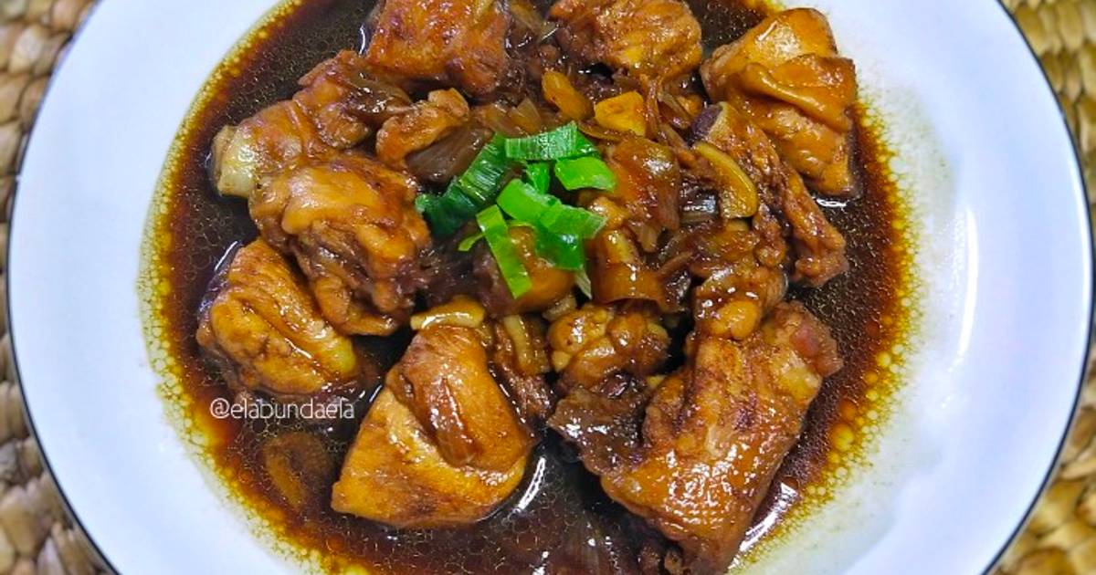 Resep Ayam Kecap Saus Tiram Oleh Bunda Ela Cookpad