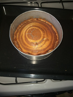 A picture of Zebra cake.
