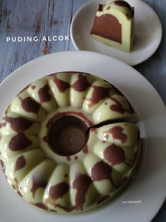Foto resep Puding Alcok (Alpukat Coklat) 🍐🍫