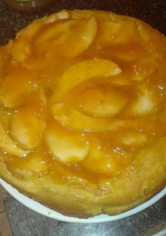 Una foto de Bizcocho de manzana