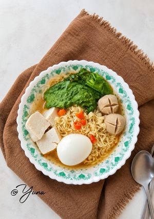 Foto resep Mie rebus komplit