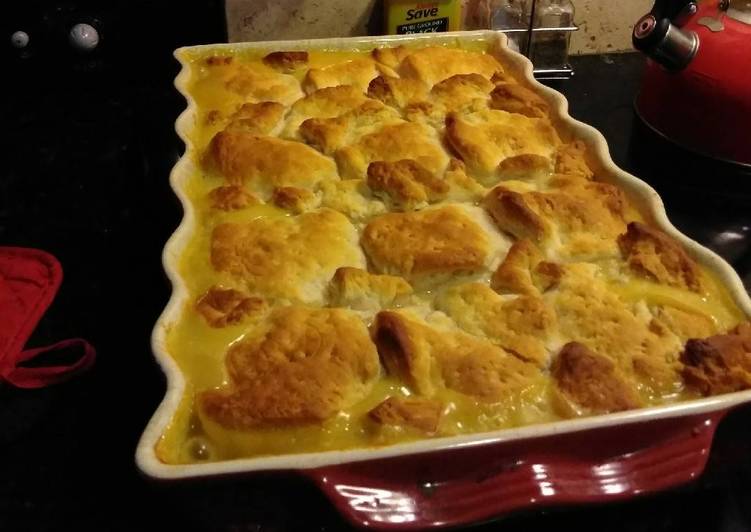 Easy chicken pot pie