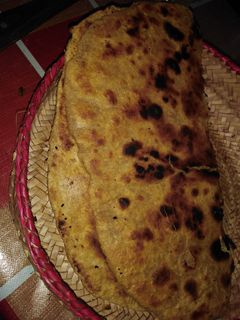 صورة لوصفة خبز تاوه