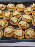 Pizzetas caseras Ali