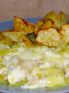 Una foto de Kokotxas de bacalao al pil pil