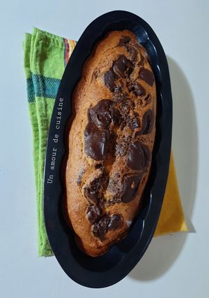 Une photo de Cake marbré 🍞☕