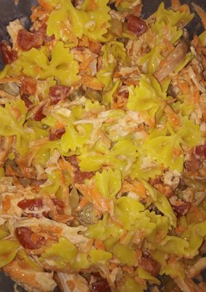 عکسی از دستور سالاد ماکارانی