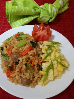 Foto resep 336. Nasi goreng bakso