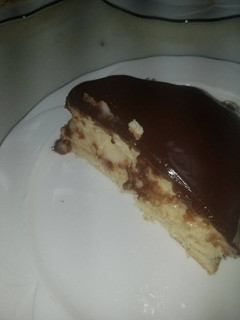 A picture of Boston cream pie.