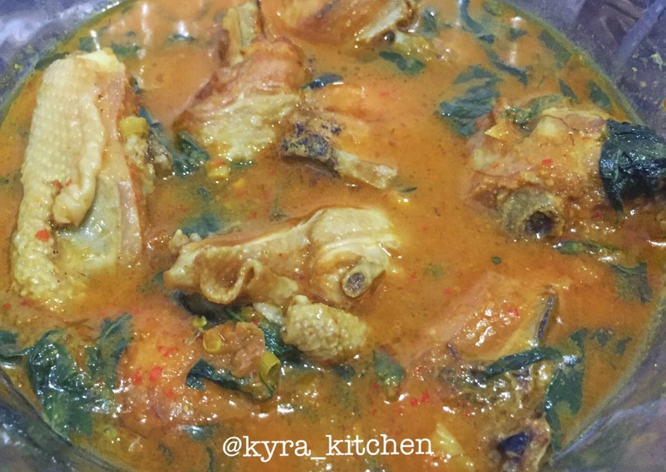 Ayam woku pedass