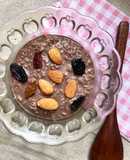 #Eatclean: Yến mạch sữa macca hạnh nhân nho khô